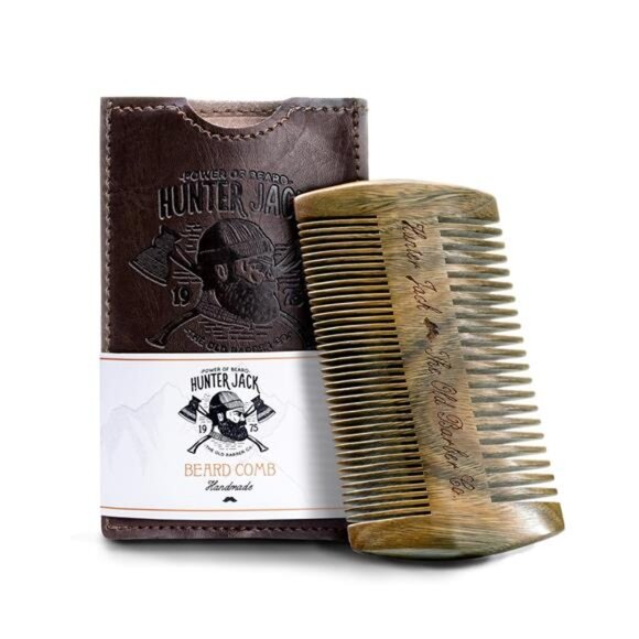 Beard Comb for Men - Handmade Beard & Mustache Comb - Premium Wooden